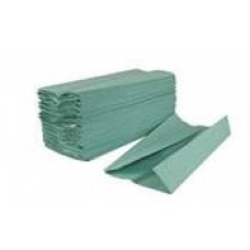 C FOLD HAND TOWELS 1 PLY GREEN